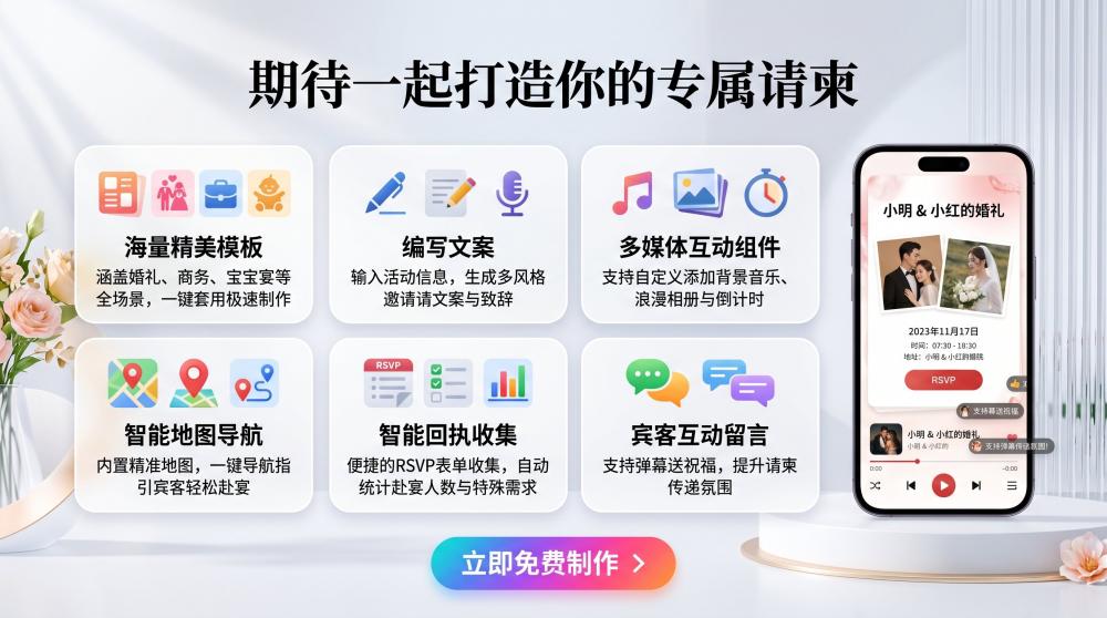 高端商务招商H5邀请函怎么做？轻松拿捏企业品牌实力